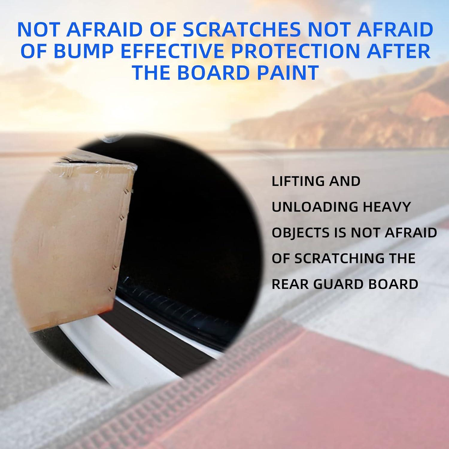 Protector de Parachoques Trasero KEVWR 89,22 cm Negro Universal