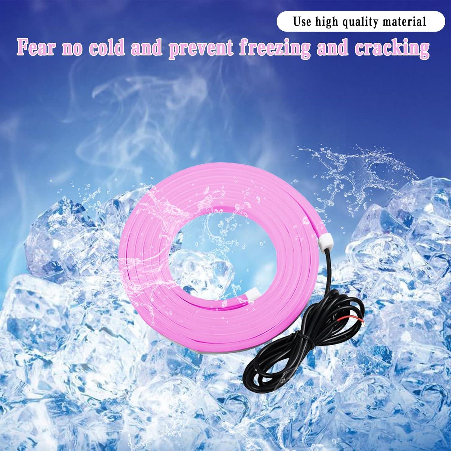 Tira LED Rosa Sodcay 149,86 cm Impermeable 12V Coche