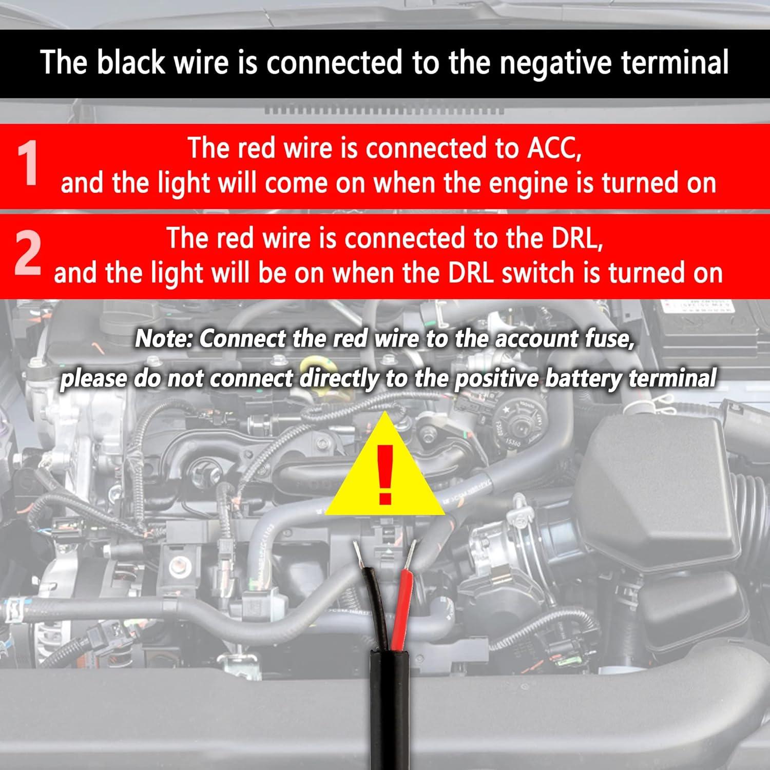 Tira LED para Coche CXCCOI 149.86 cm Blanca Impermeable