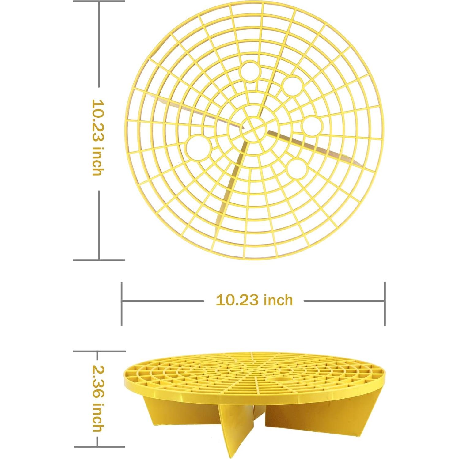 Cubo de Lavado de Autos Amiss 2 Pack 25.9 cm Amarillo
