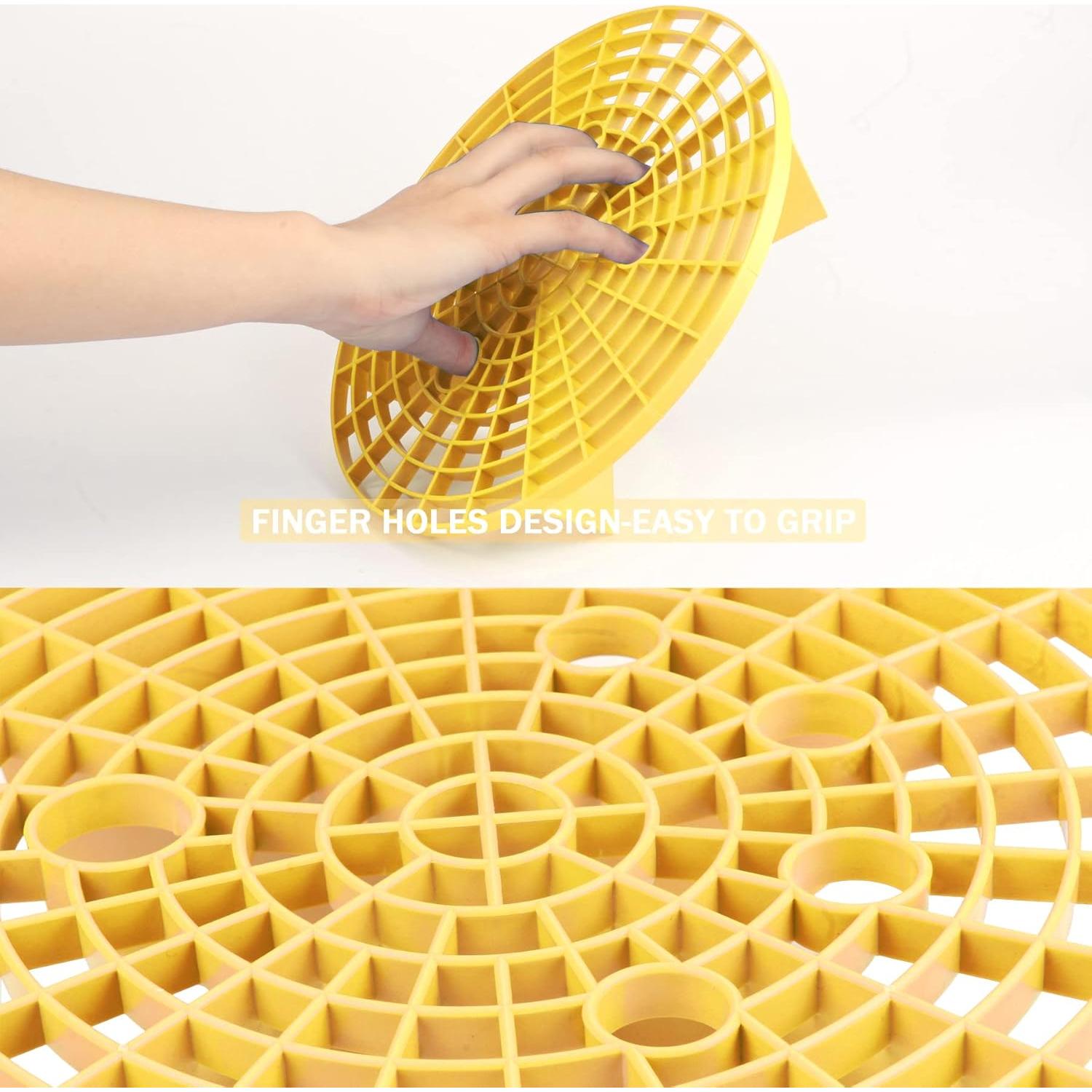 Cubo de Lavado de Autos Amiss 2 Pack 25.9 cm Amarillo