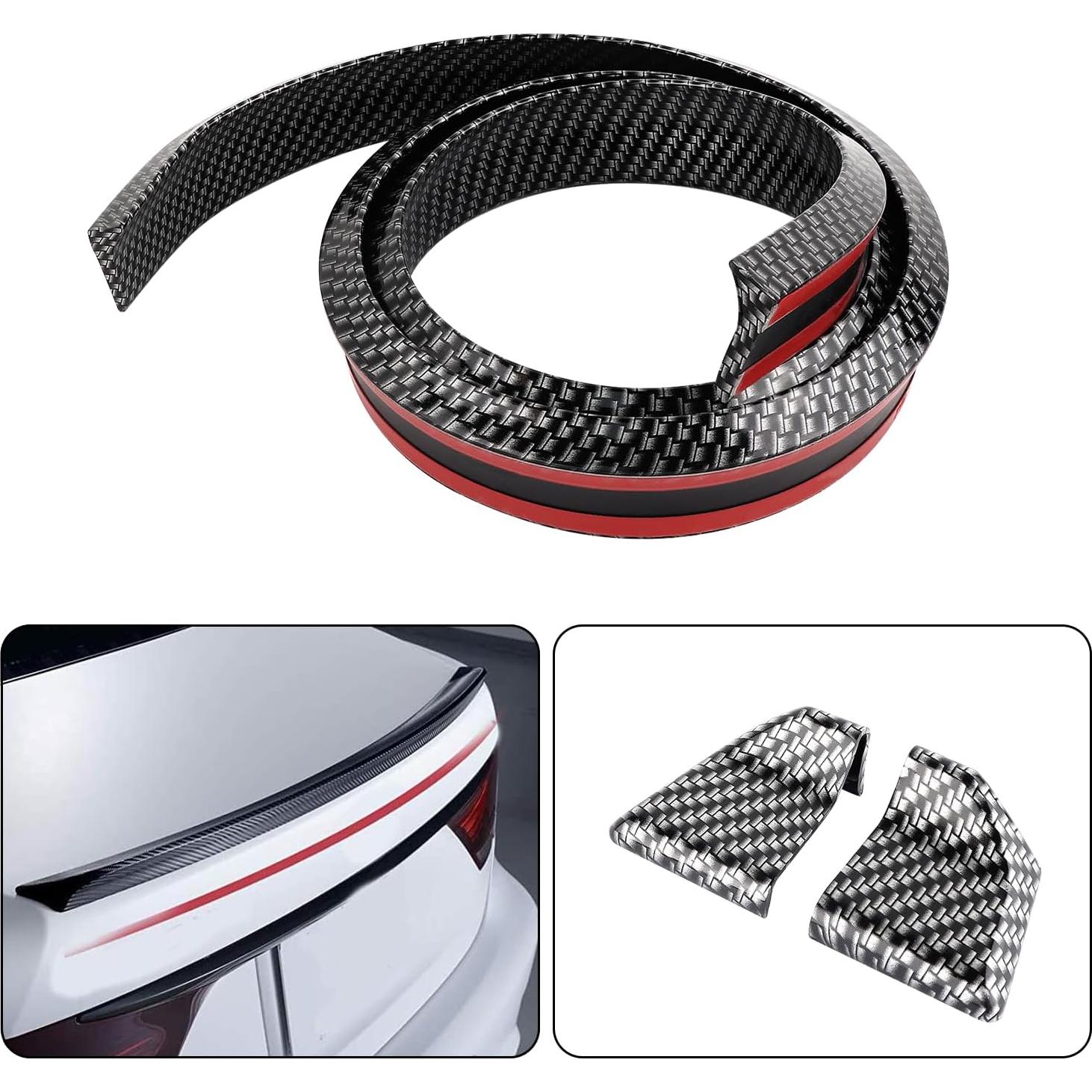 Alerón trasero universal Carleef 1.5m fibra de carbono