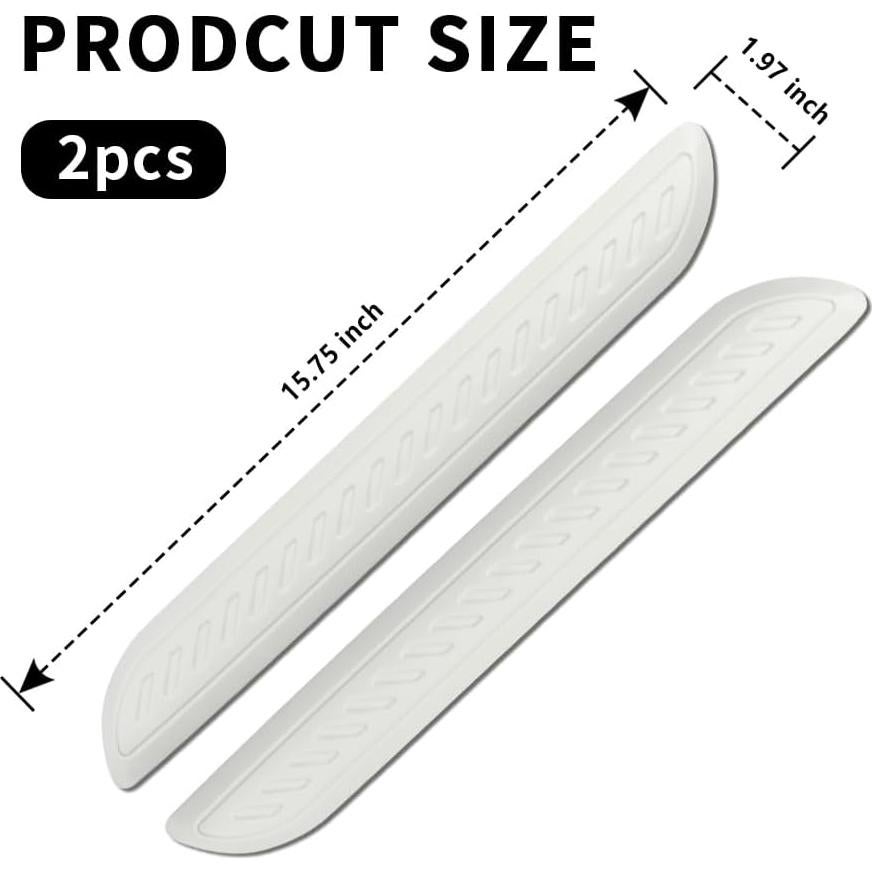 Protector de Parachoques Carleef Universal Blanco 40x5 cm