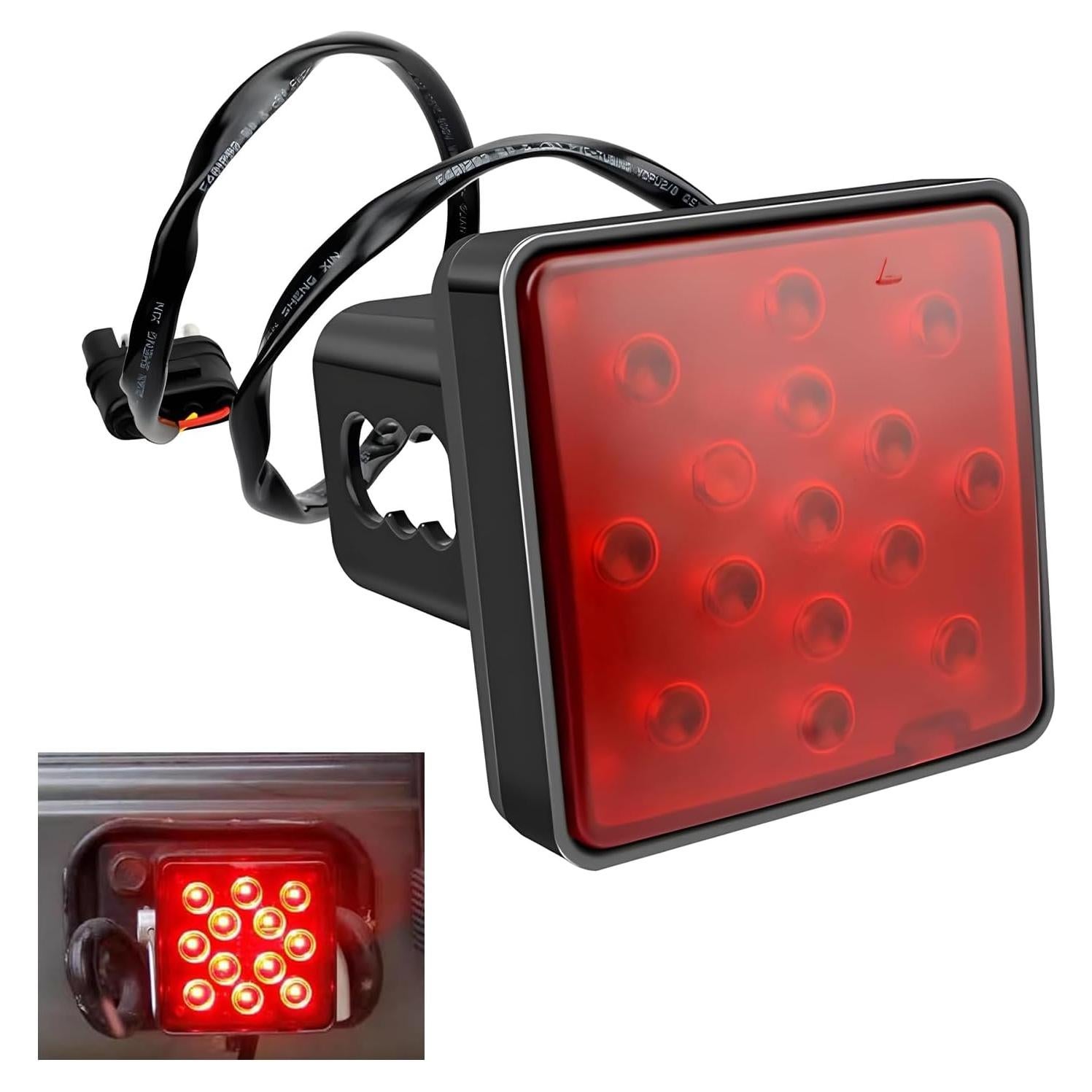 Luces de Remolque LED FEDOEY 12V Rojo 2 Pcs 2500LM