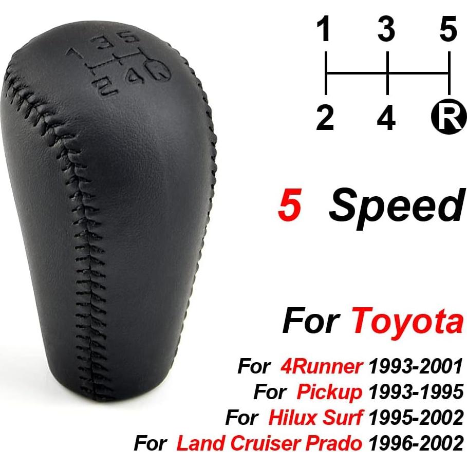 Perilla de Cambio 5 Velocidades QKLsudua para Toyota