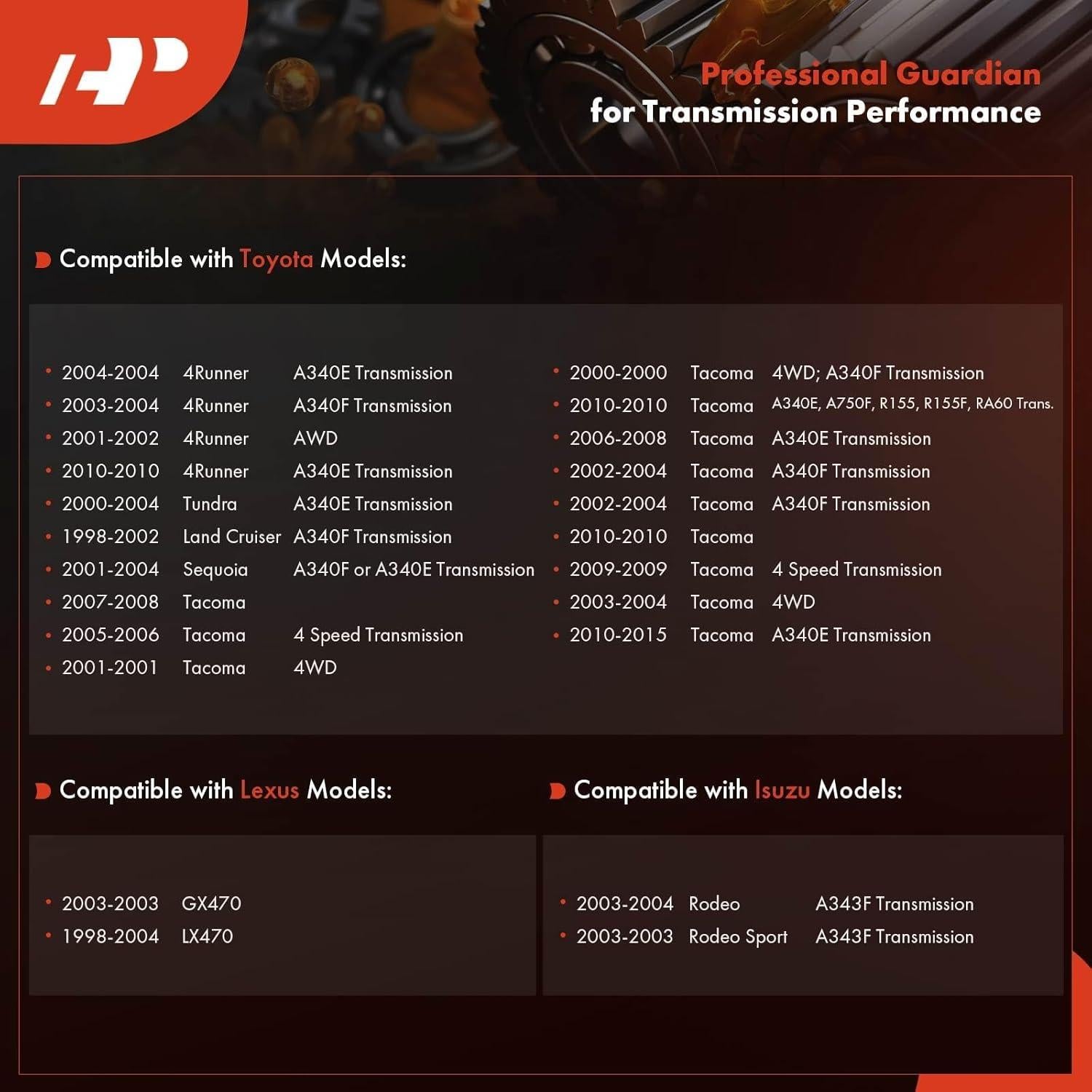 Filtro de aceite transmisión automática A-Premium Toyota Lexus