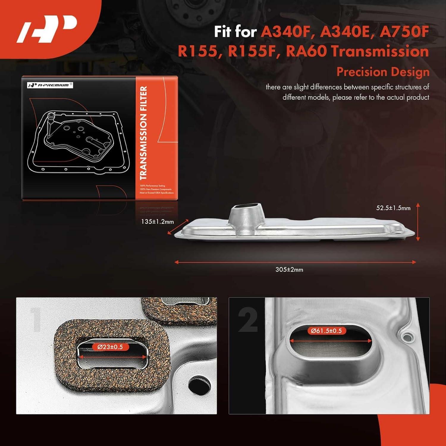 Filtro de aceite transmisión automática A-Premium Toyota Lexus