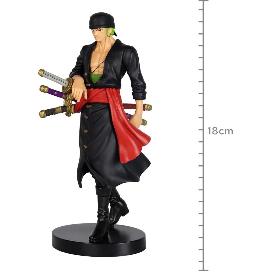 Estatua Roronoa Zoro 17 cm Banpresto The Shukko