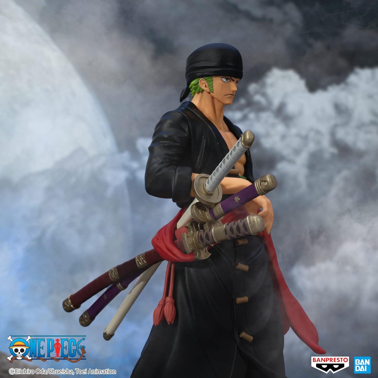 Estatua Roronoa Zoro 17 cm Banpresto The Shukko