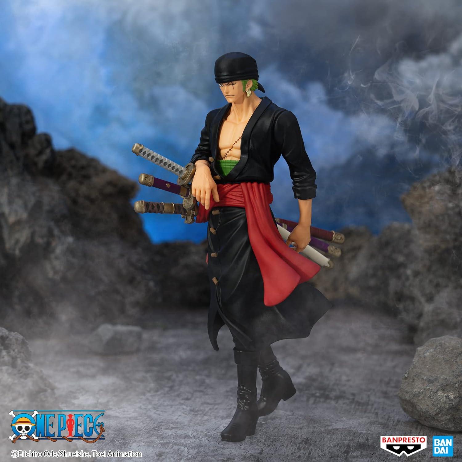 Estatua Roronoa Zoro 17 cm Banpresto The Shukko