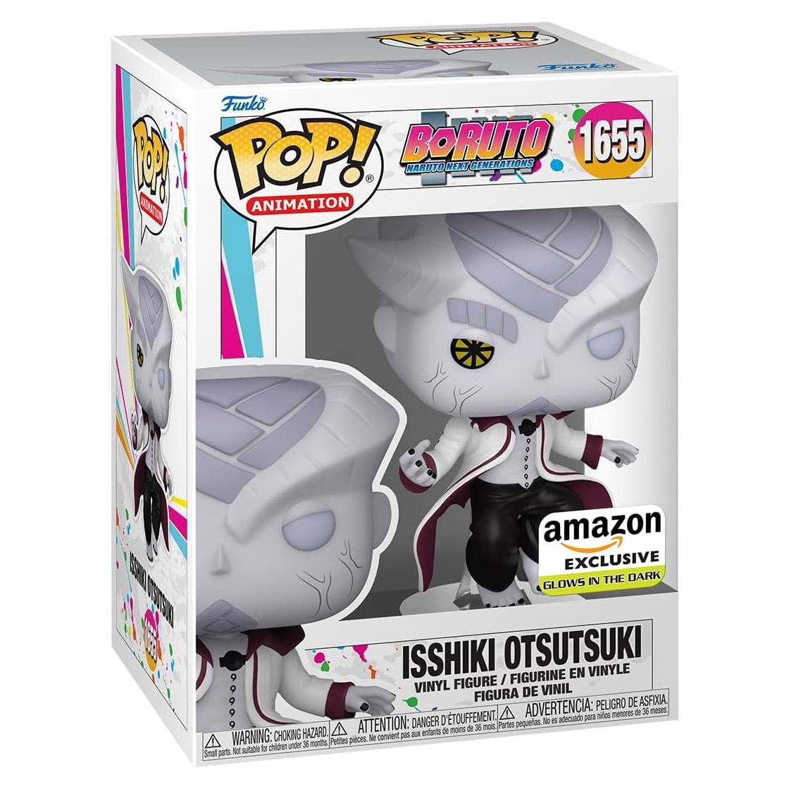 Funko Pop! Boruto Isshiki Otsutsuki Brilla en la Oscuridad