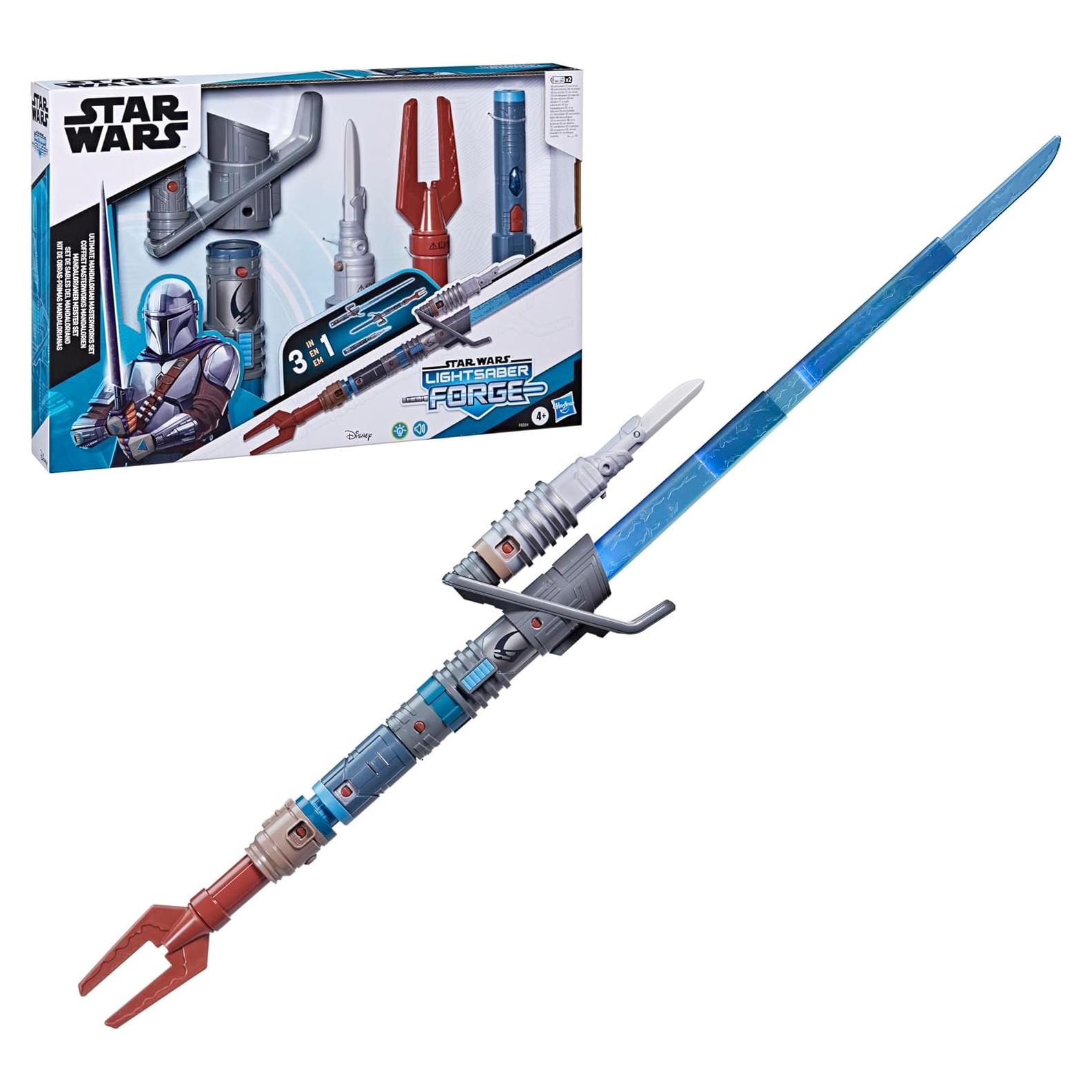 Set Maestro Mandaloriano Star Wars Hasbro - Sable de Luz 7 Piezas