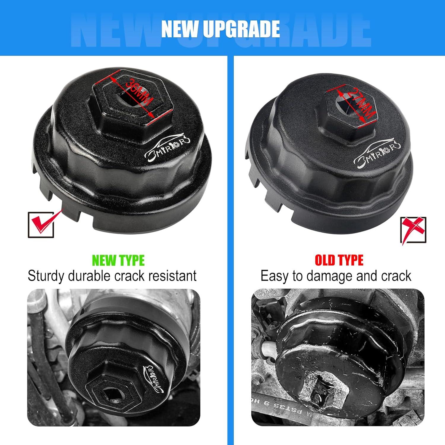 Llave de Filtro de Aceite 3mirrors 64mm para Toyota y Lexus