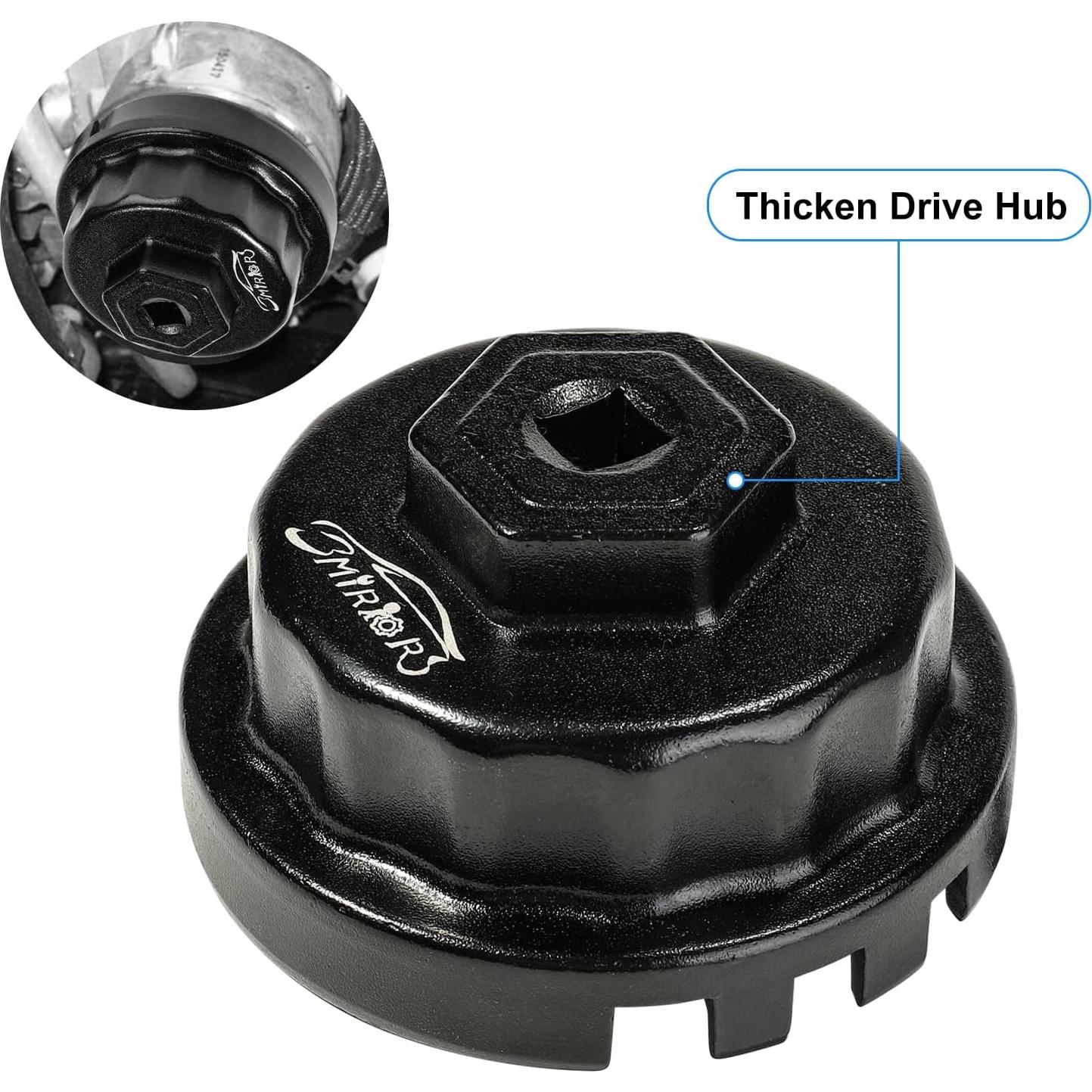 Llave de Filtro de Aceite 3mirrors 64mm para Toyota y Lexus