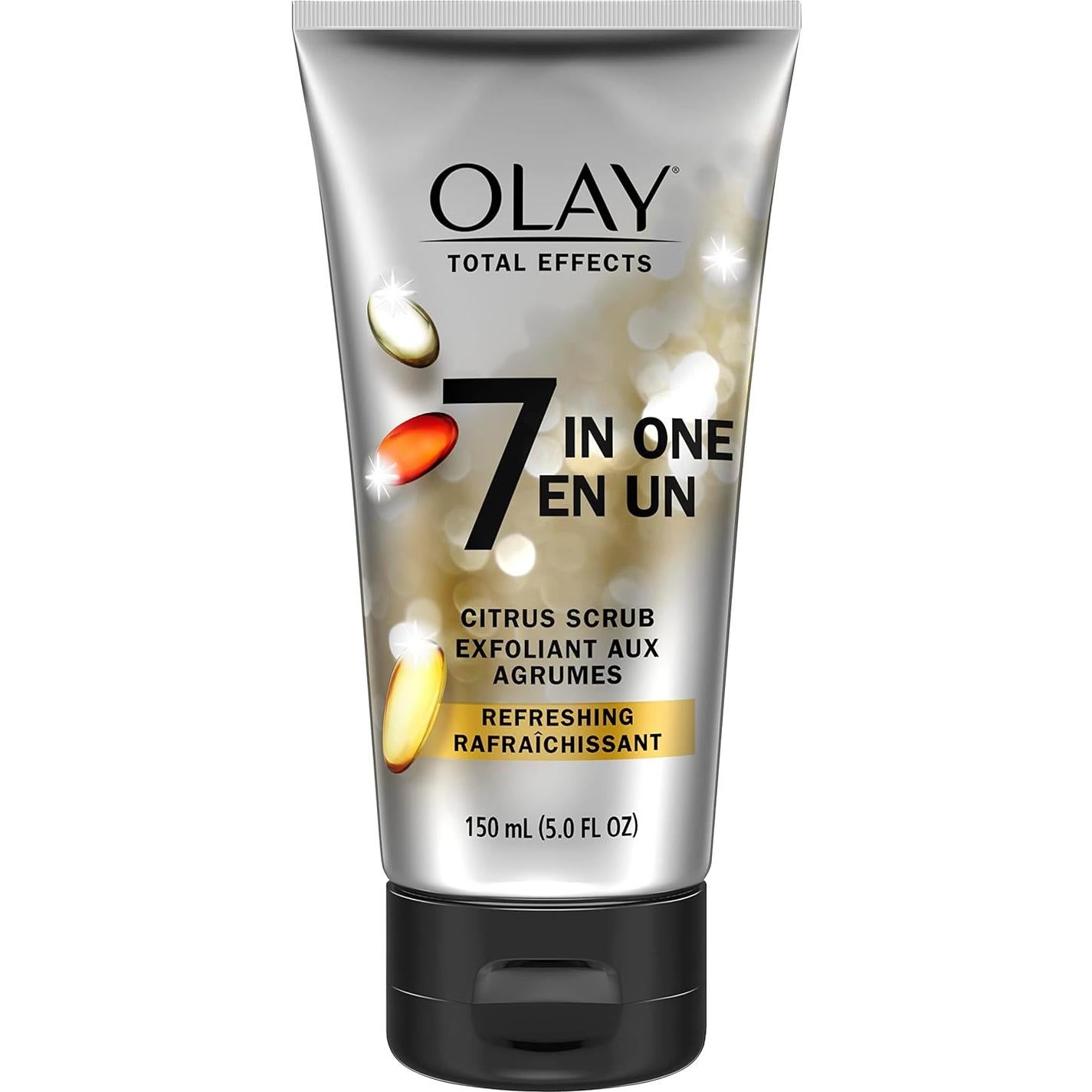 Exfoliante Facial Olay Total Effects Cítrico 180g Paquete de 3