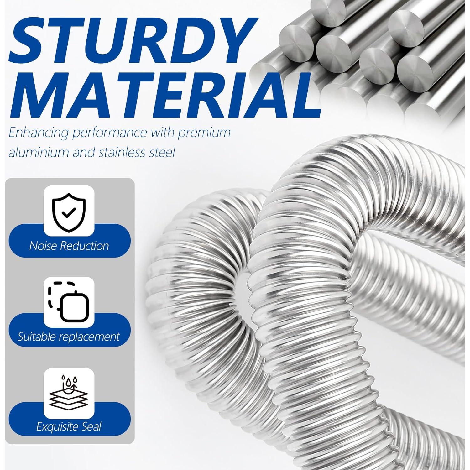 Tubería de Escape Diesel Carleef 199 cm con Silenciador