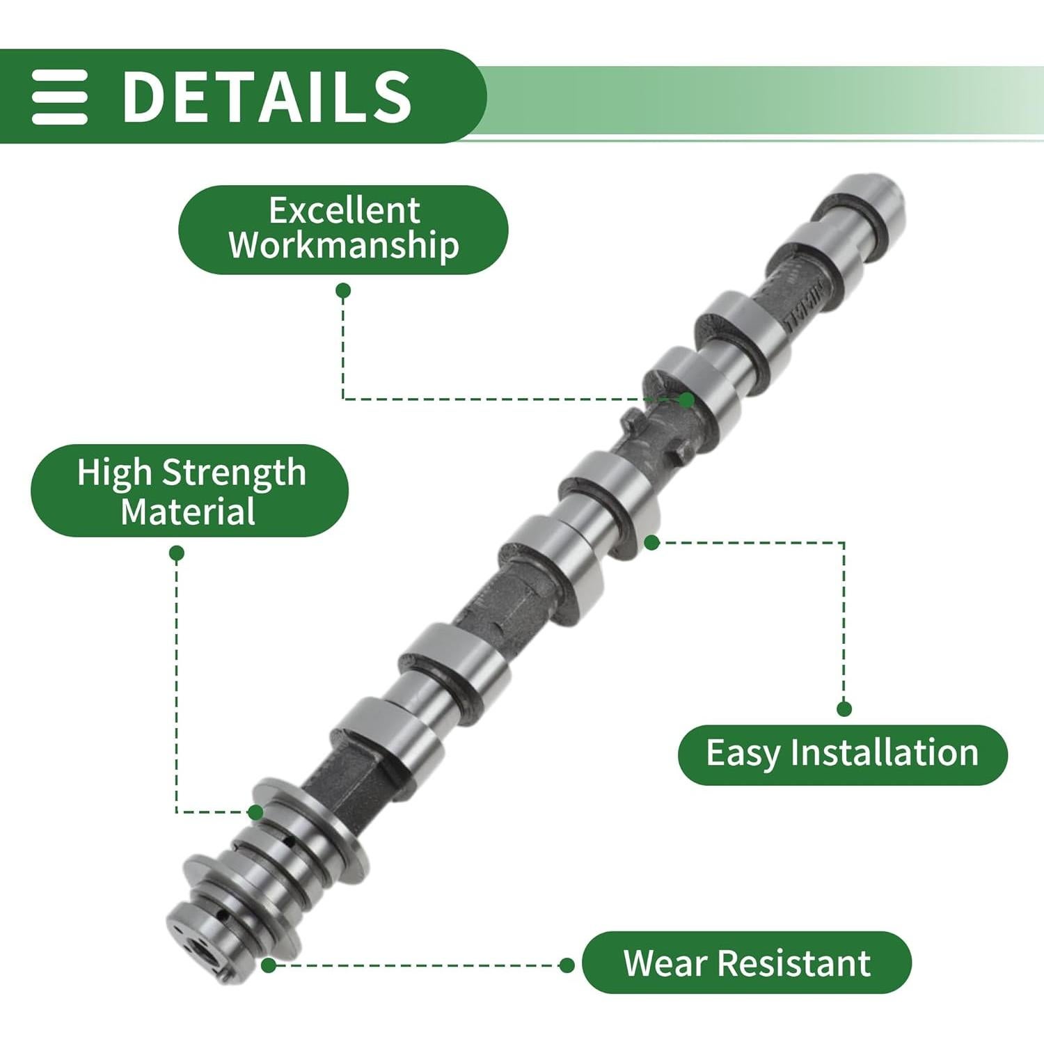 Eje de Leva de Admision y Escape VekAuto Toyota Hilux Surf 86-88