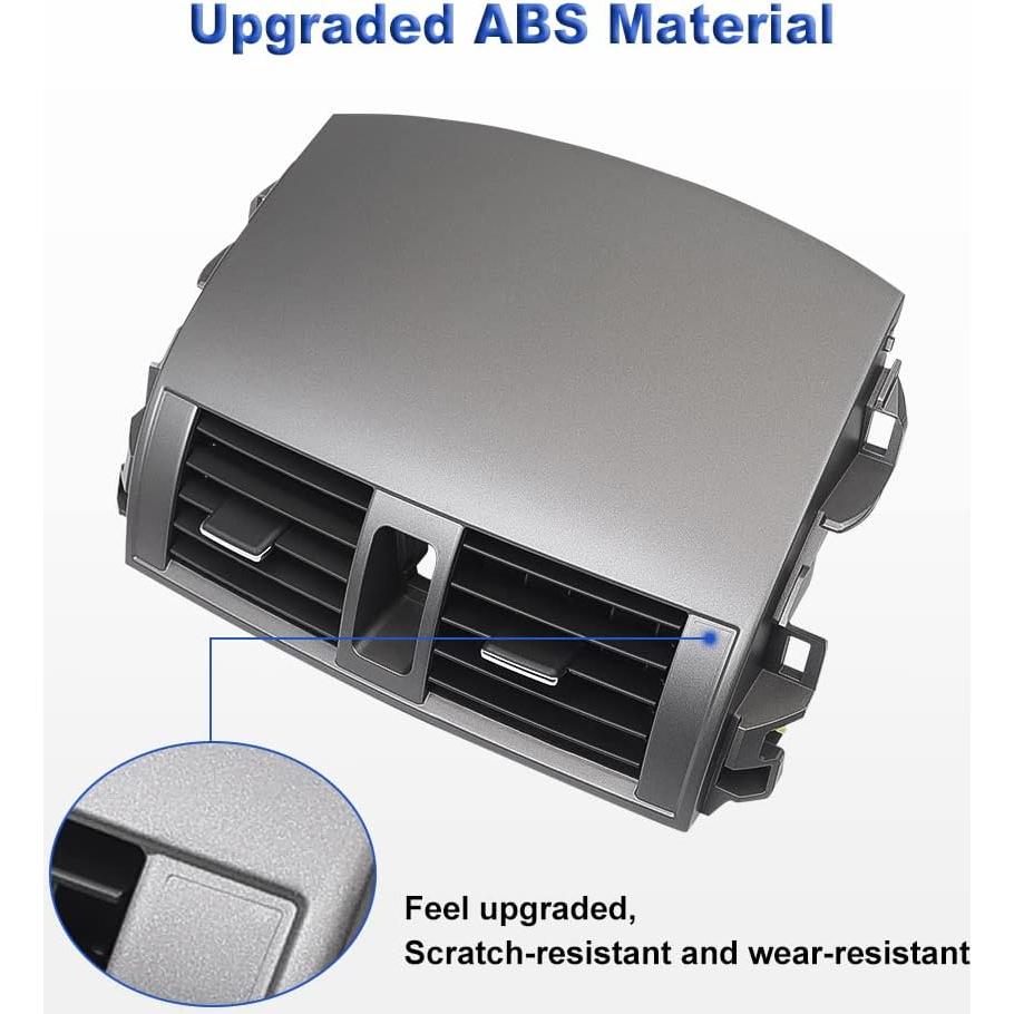 Panel de Ventilación A/C JDMON para Toyota Corolla 2008-2013
