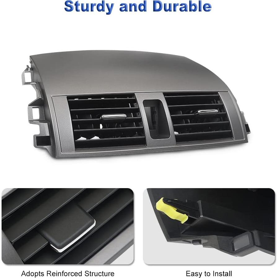 Panel de Ventilación A/C JDMON para Toyota Corolla 2008-2013