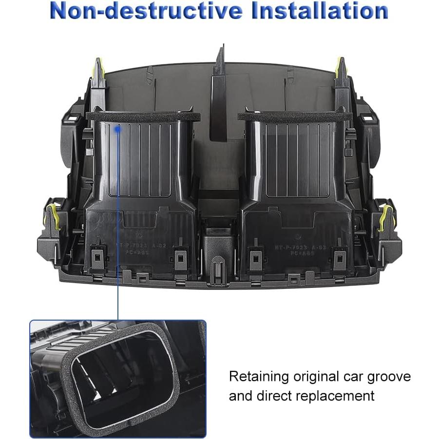 Panel de Ventilación A/C JDMON para Toyota Corolla 2008-2013