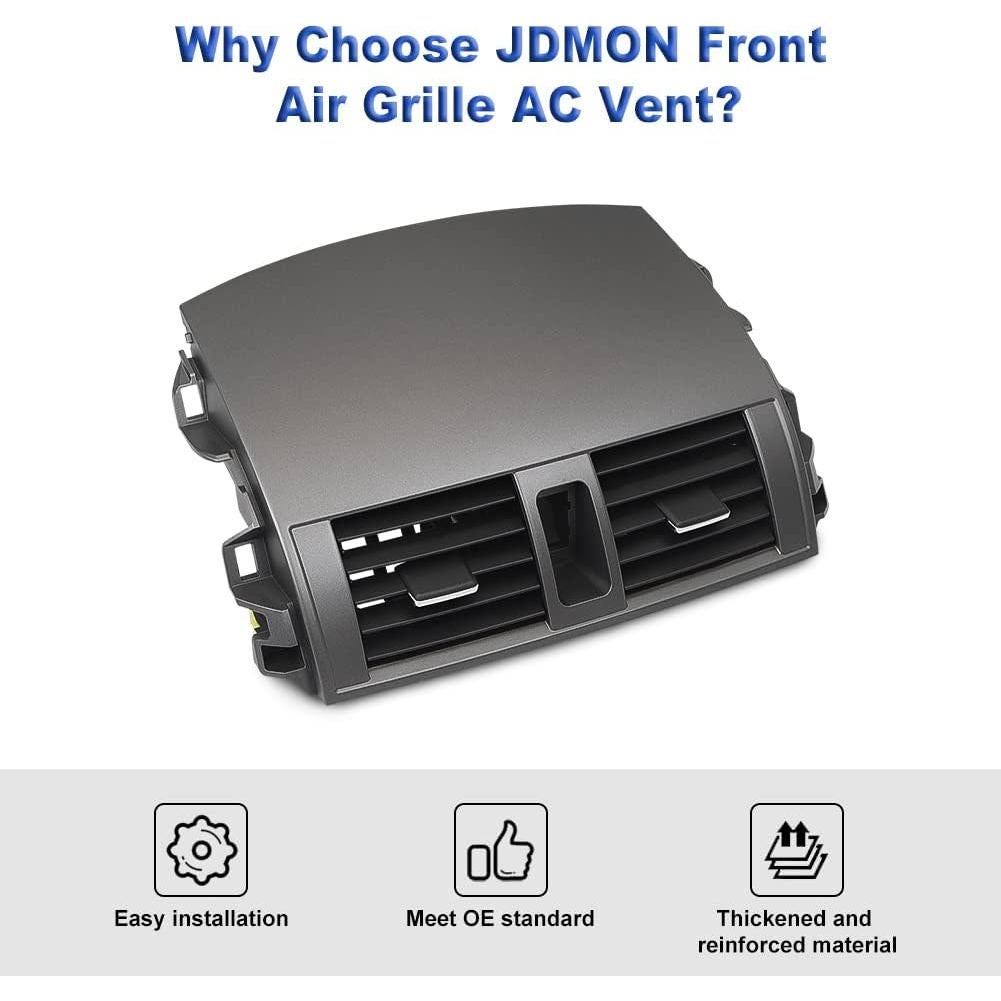 Panel de Ventilación A/C JDMON para Toyota Corolla 2008-2013