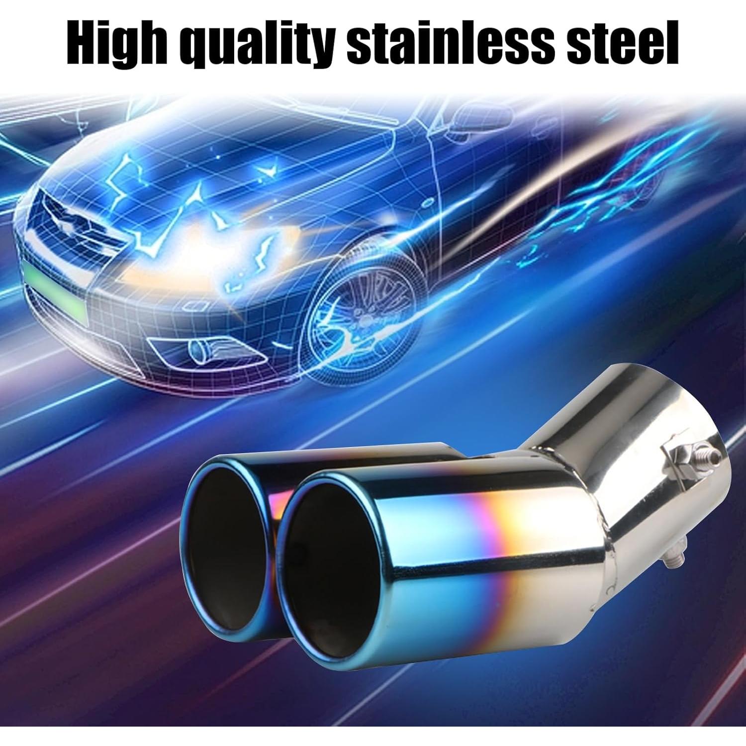 Punta de Escape Acero Inoxidable NGHEY 15,95 cm Pulido