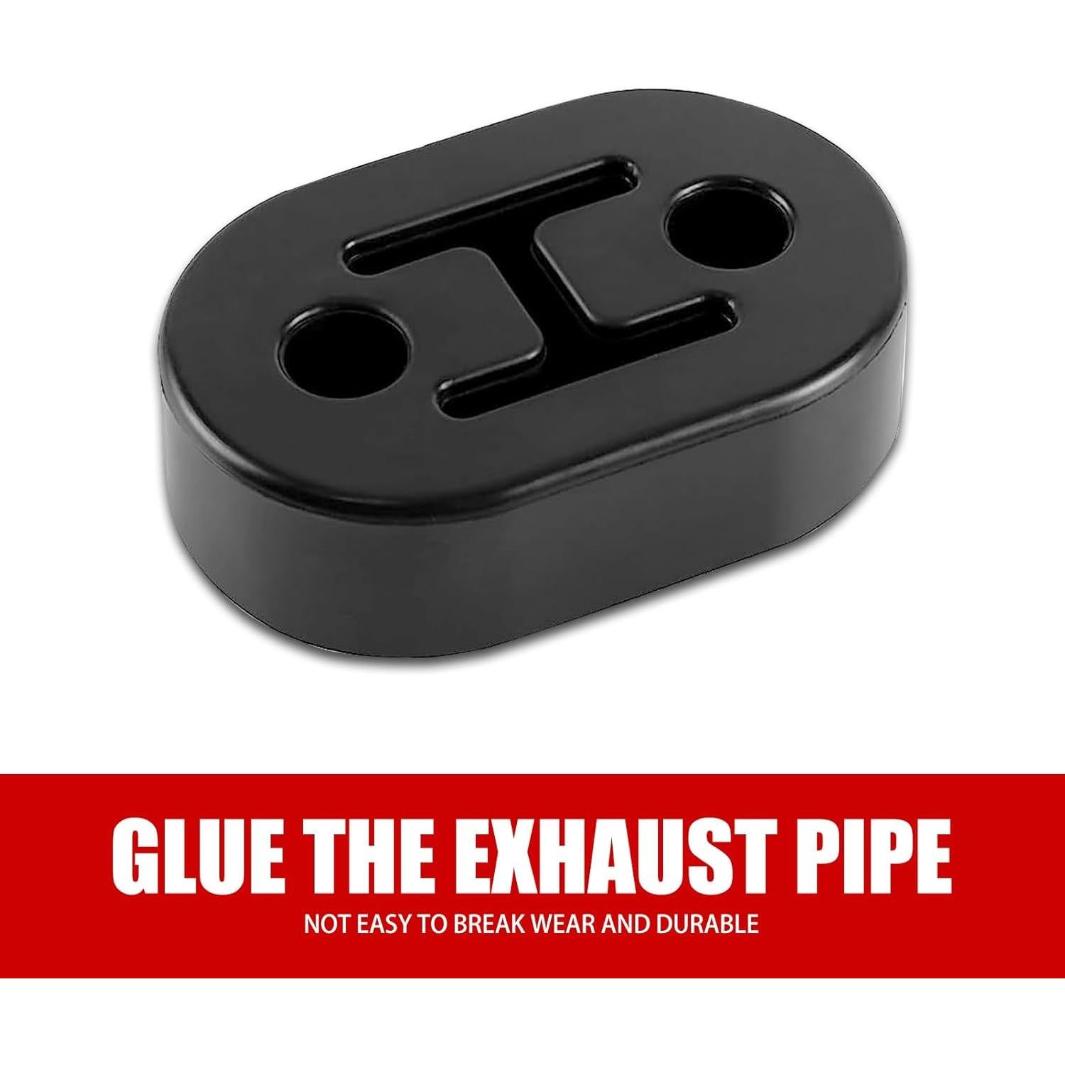 Soporte de Goma para Escape Gunhunt 4 PCS Ajustable Negro