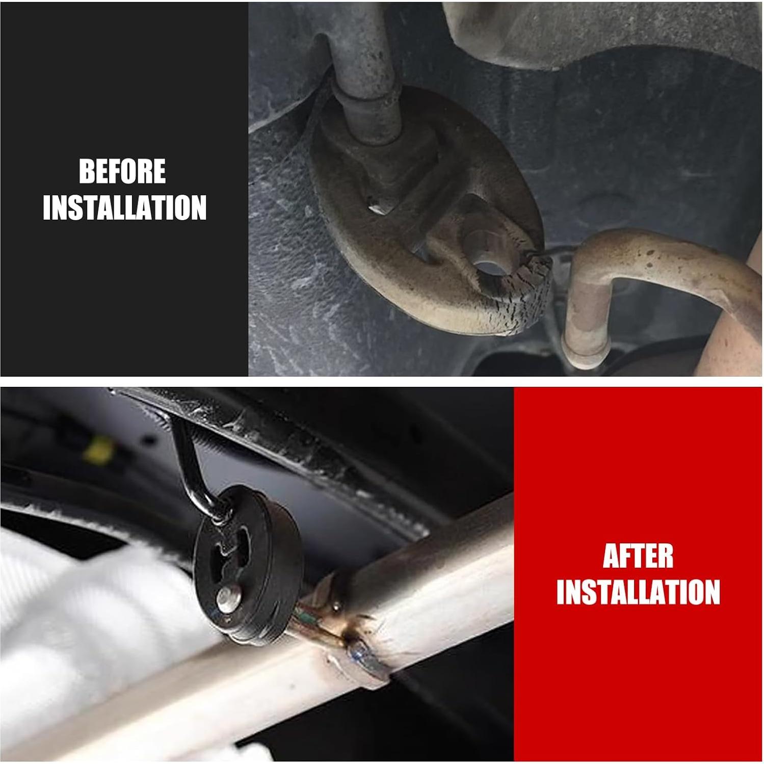 Soporte de Goma para Escape Gunhunt 4 PCS Ajustable Negro