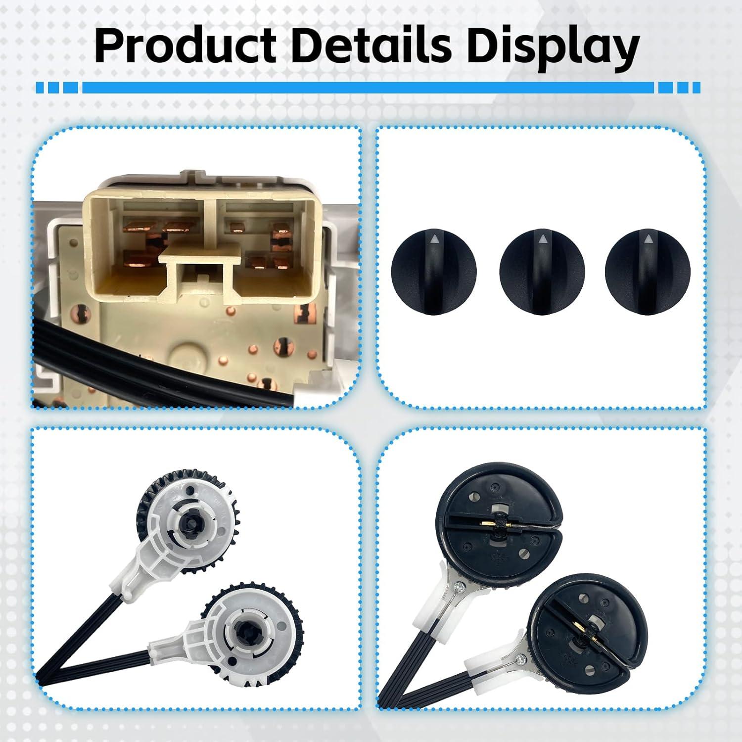 Panel de Control A/C BZJUNQI 559000K011 para Toyota Hilux N70