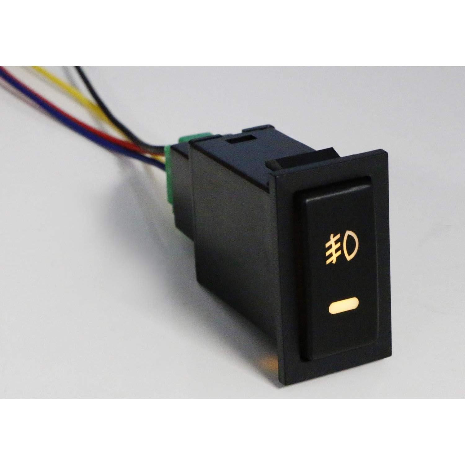 Interruptor Botón 4 Polos 12V iJDMTOY para Toyota