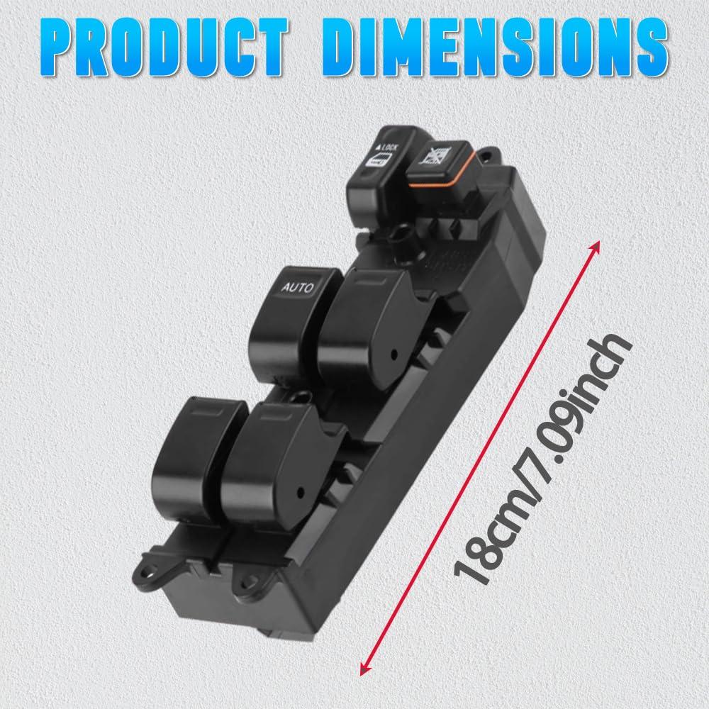 Interruptor de Ventana Eléctrica Riloer 18 Pines Toyota 2004-2015