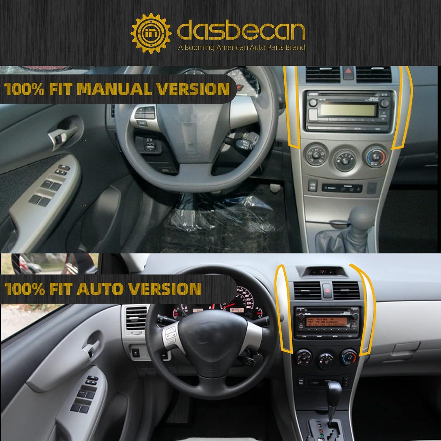 Tira Recubrimiento Tablero Central Toyota Corolla 2009-2013