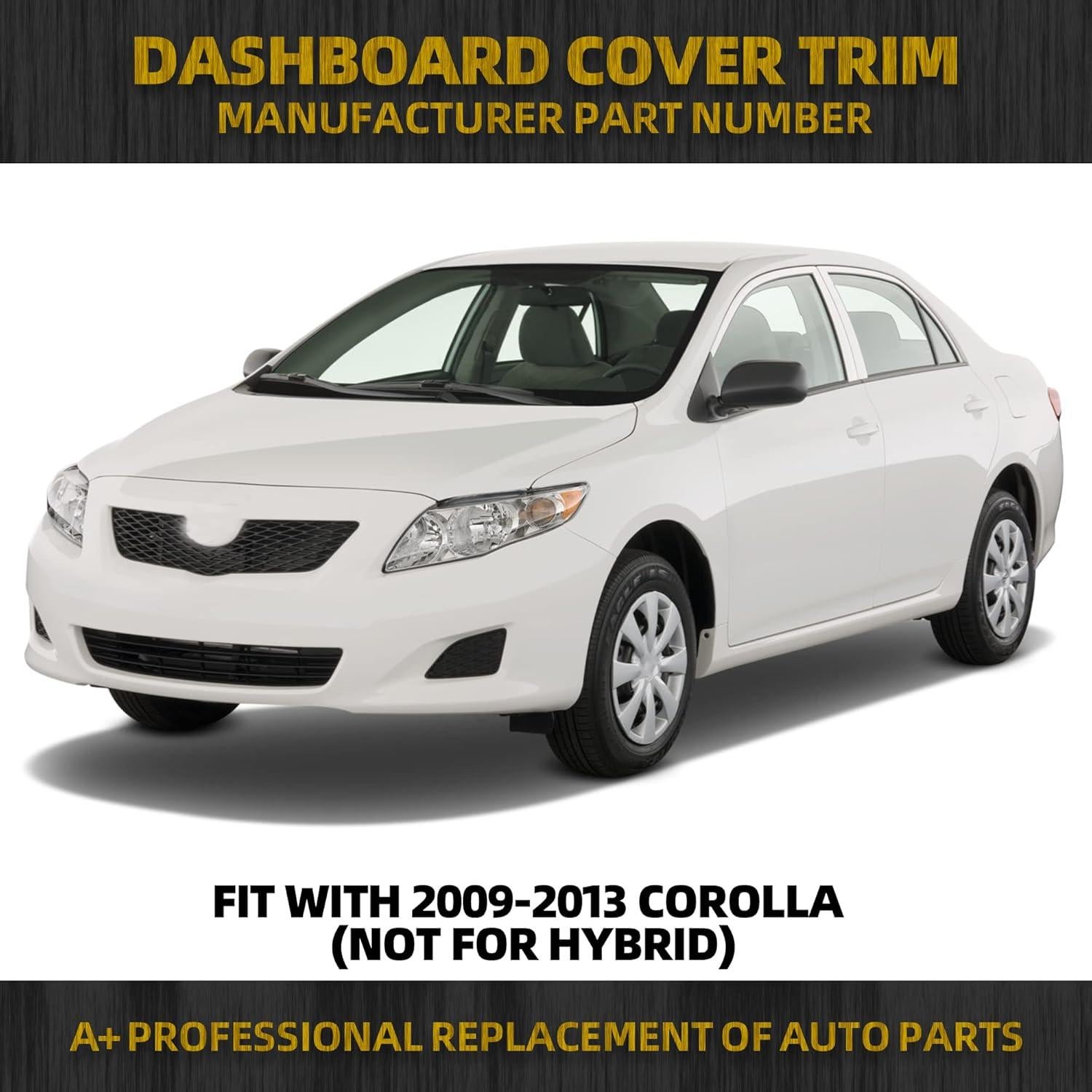 Tira Recubrimiento Tablero Central Toyota Corolla 2009-2013