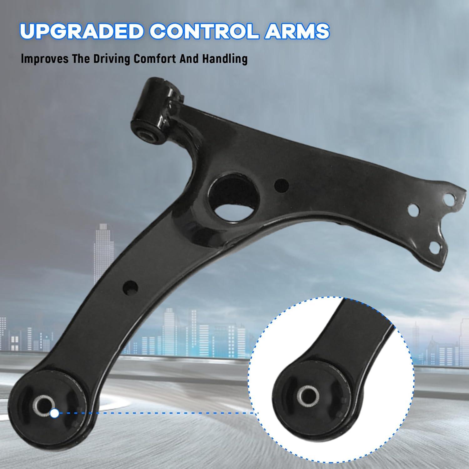 Kit de suspensión 10 piezas AngyMeck para Toyota Corolla 2003-2008