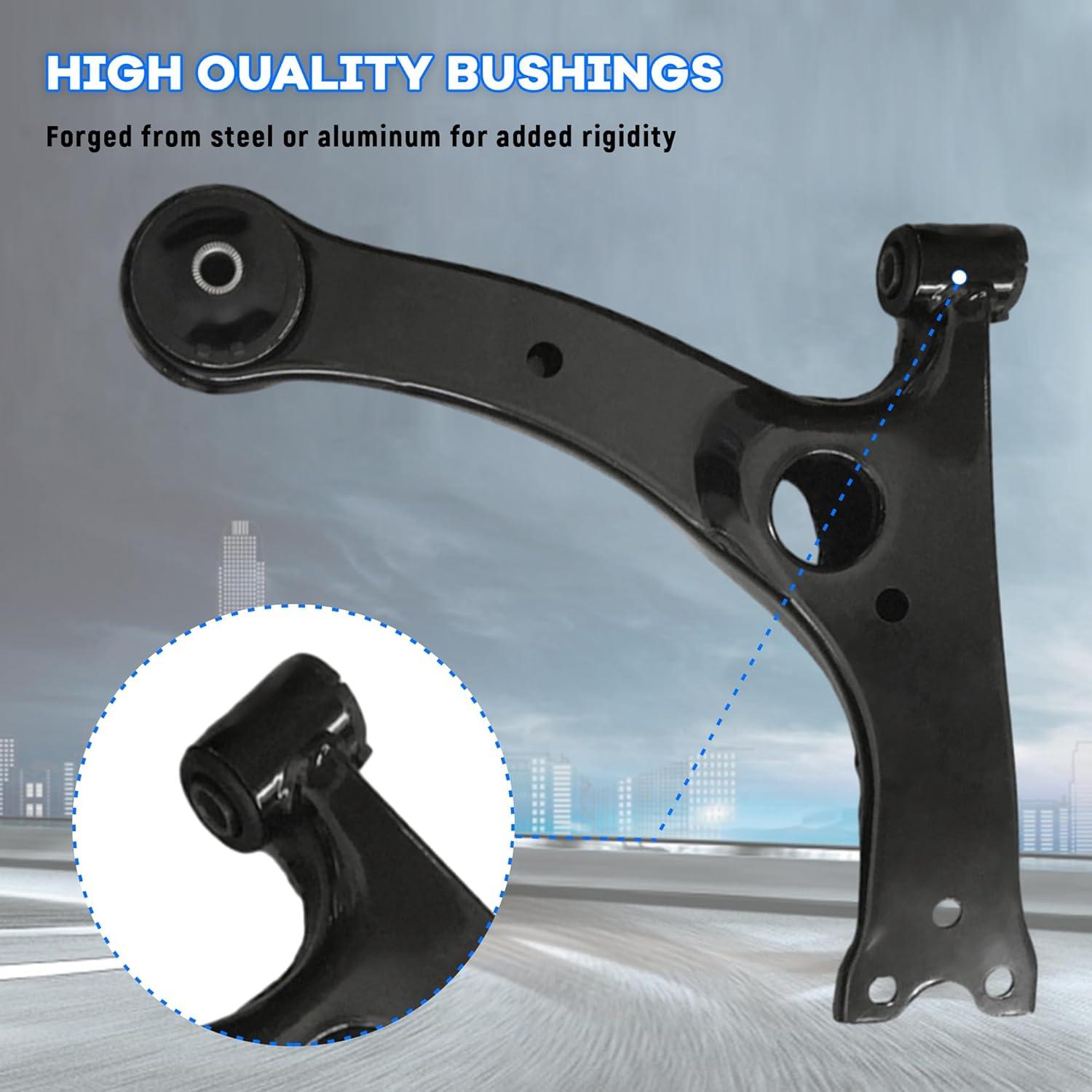 Kit de suspensión 10 piezas AngyMeck para Toyota Corolla 2003-2008