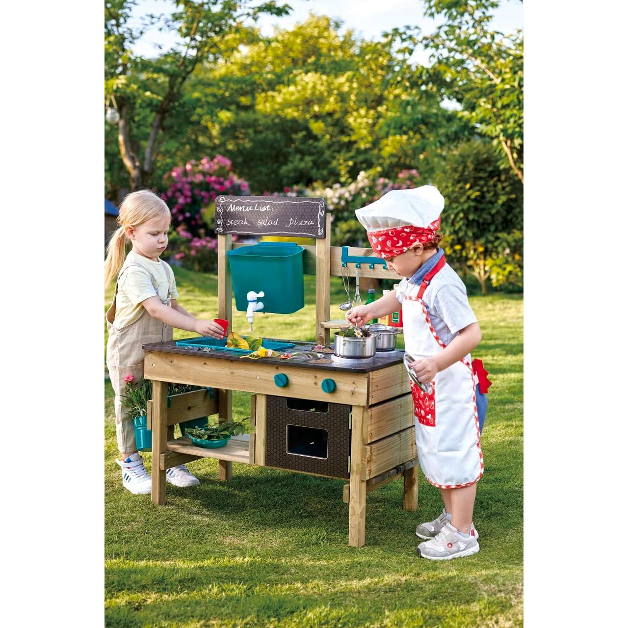 Juego de Cocina al Aire Libre Hape E3193 para Niños 3+