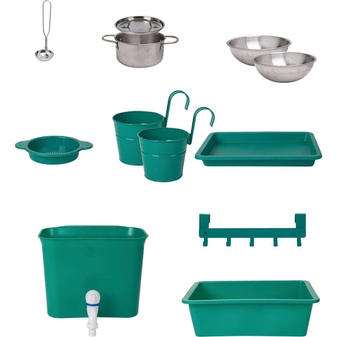 Juego de Cocina al Aire Libre Hape E3193 para Niños 3+