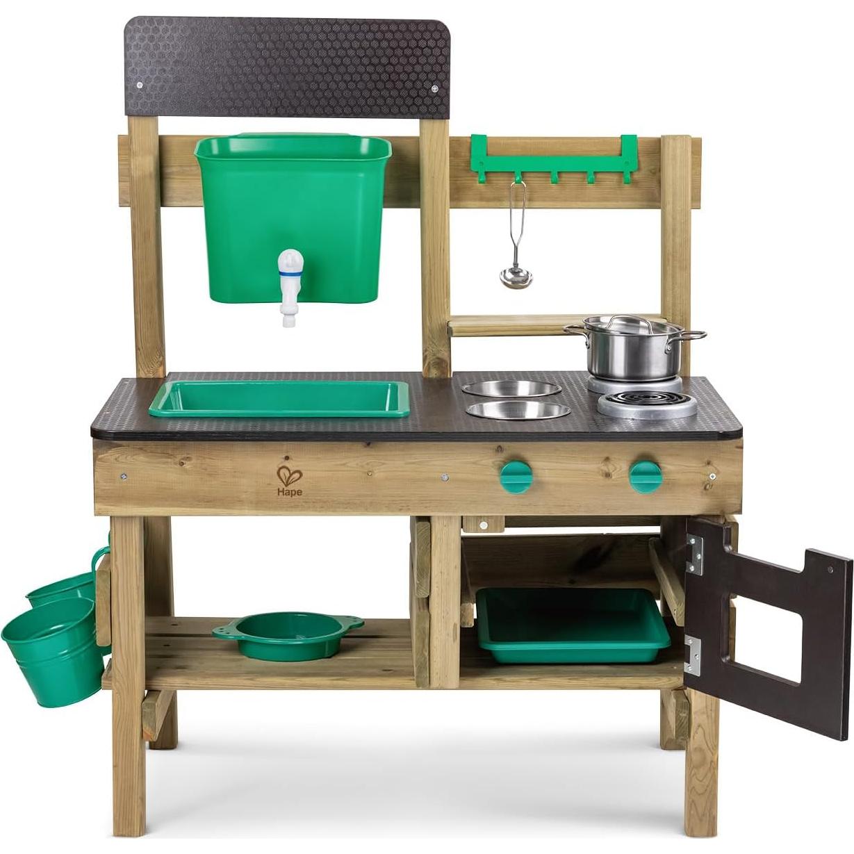 Juego de Cocina al Aire Libre Hape E3193 para Niños 3+