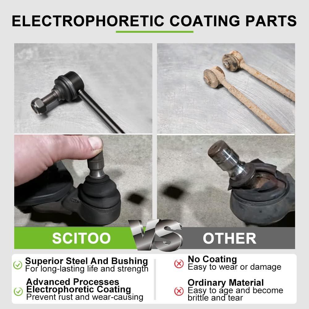 Kit de Suspensión SCITOO 14 Piezas para Toyota Corolla 1993-1995