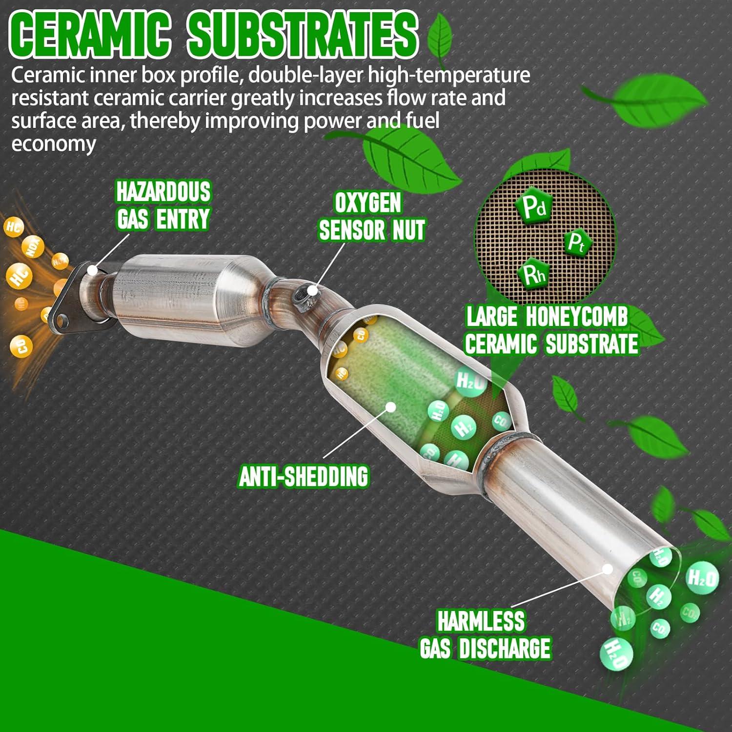 Kit Convertidor Catalítico FOMIUZY 1.8L Toyota Corolla 2003-2008