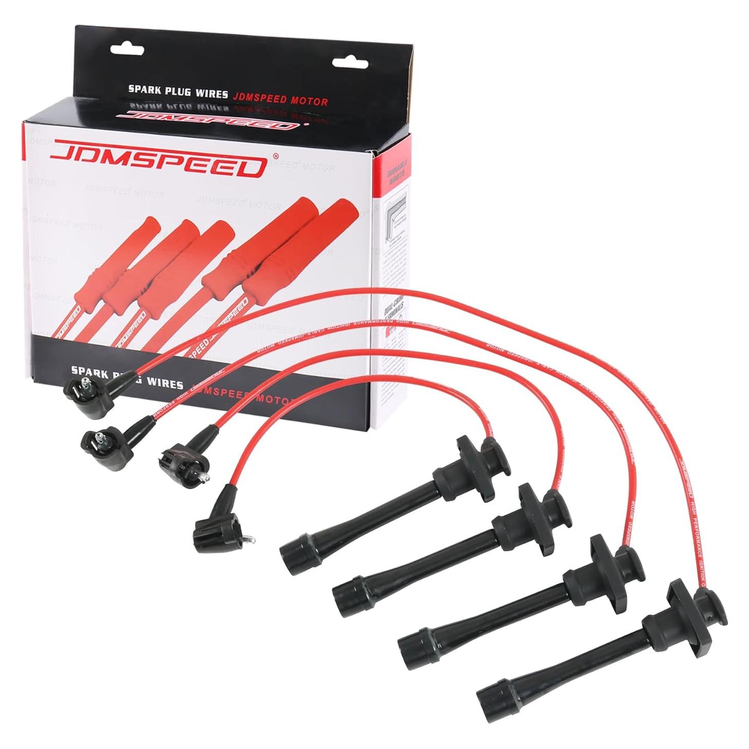 Juego de Cables de Bujías 5MM JDMSPEED para Toyota y Geo