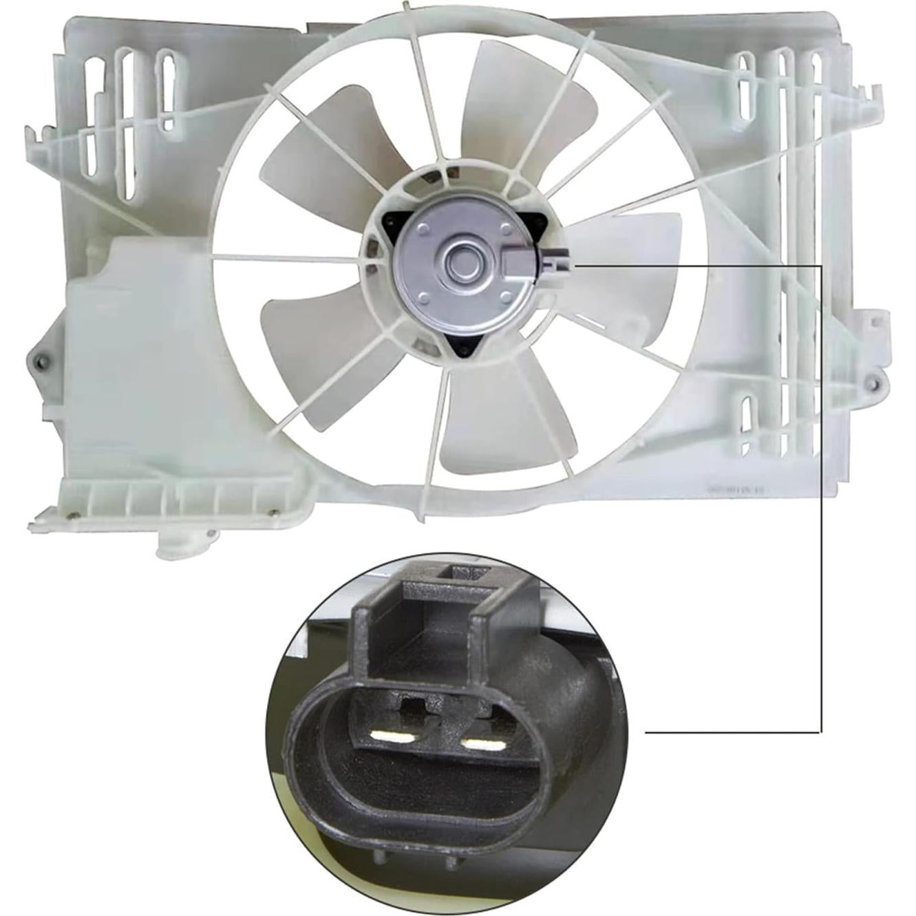Ventilador de Refrigeración marddpair para Toyota y Pontiac