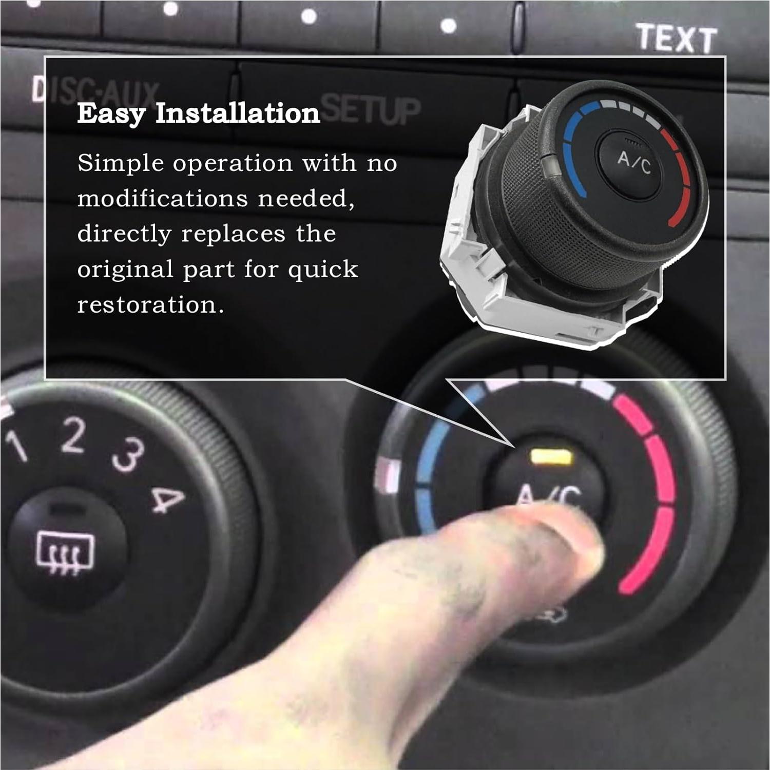 Perilla de Control del Ventilador HVAC Toyota Corolla 2009-2013