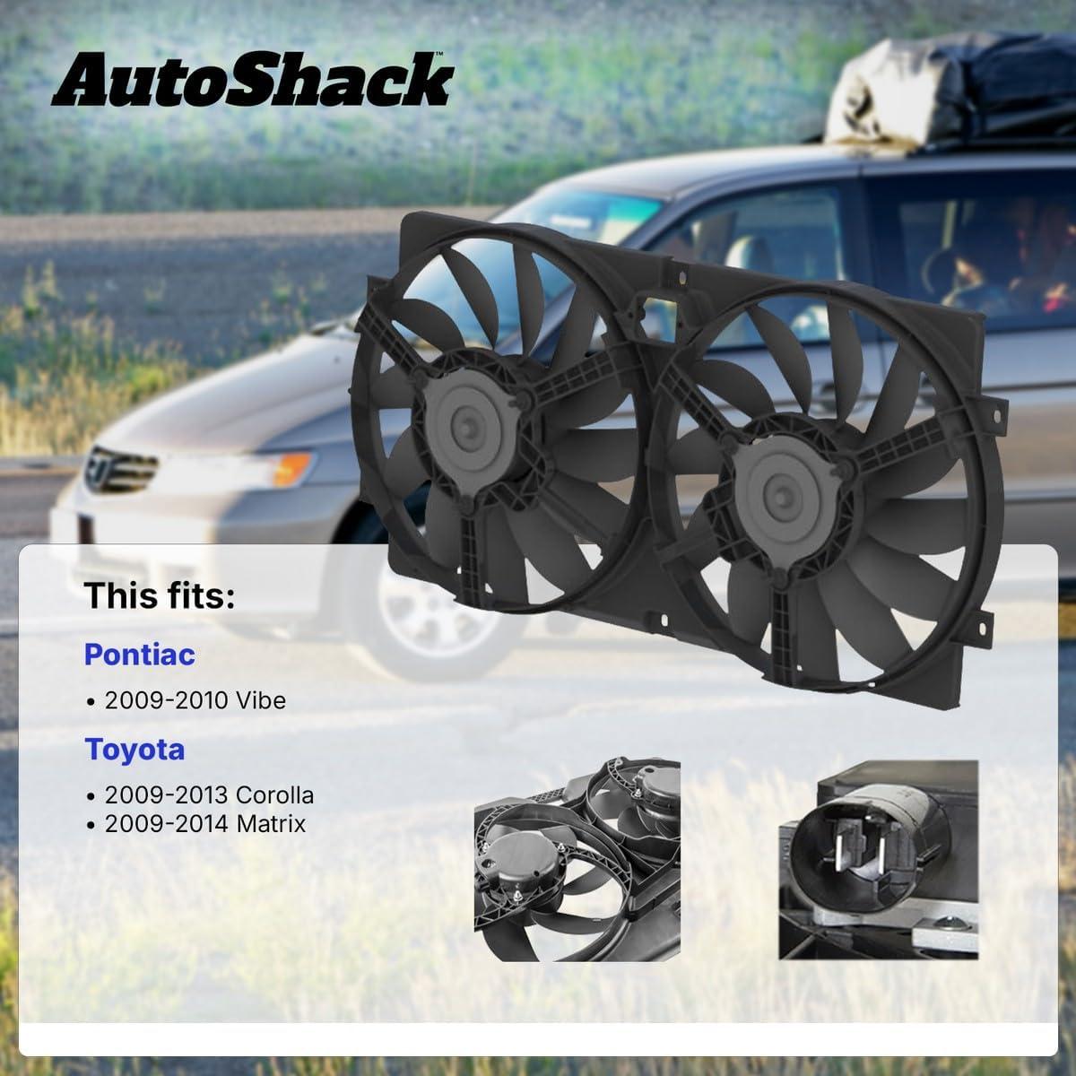 Ensamblaje Ventilador Enfriamiento AutoShack FA721365 para Toyota