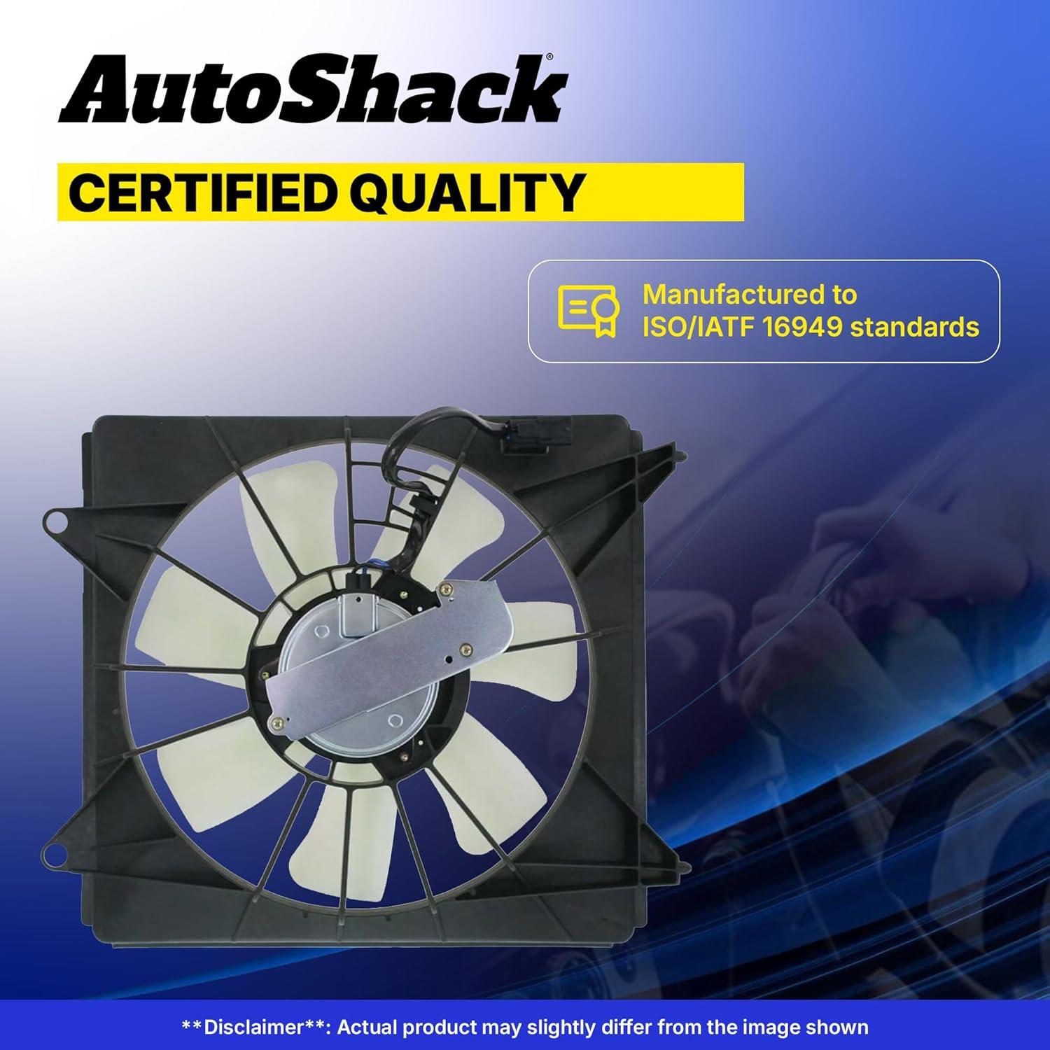 Ensamblaje Ventilador Enfriamiento AutoShack FA721365 para Toyota