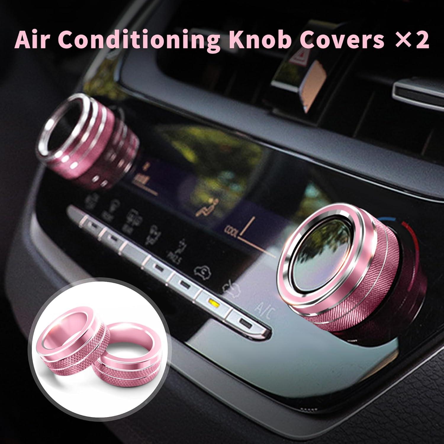 Juego de Cubiertas de Perilla de Aluminio Polodunn para Corolla 2020-2026