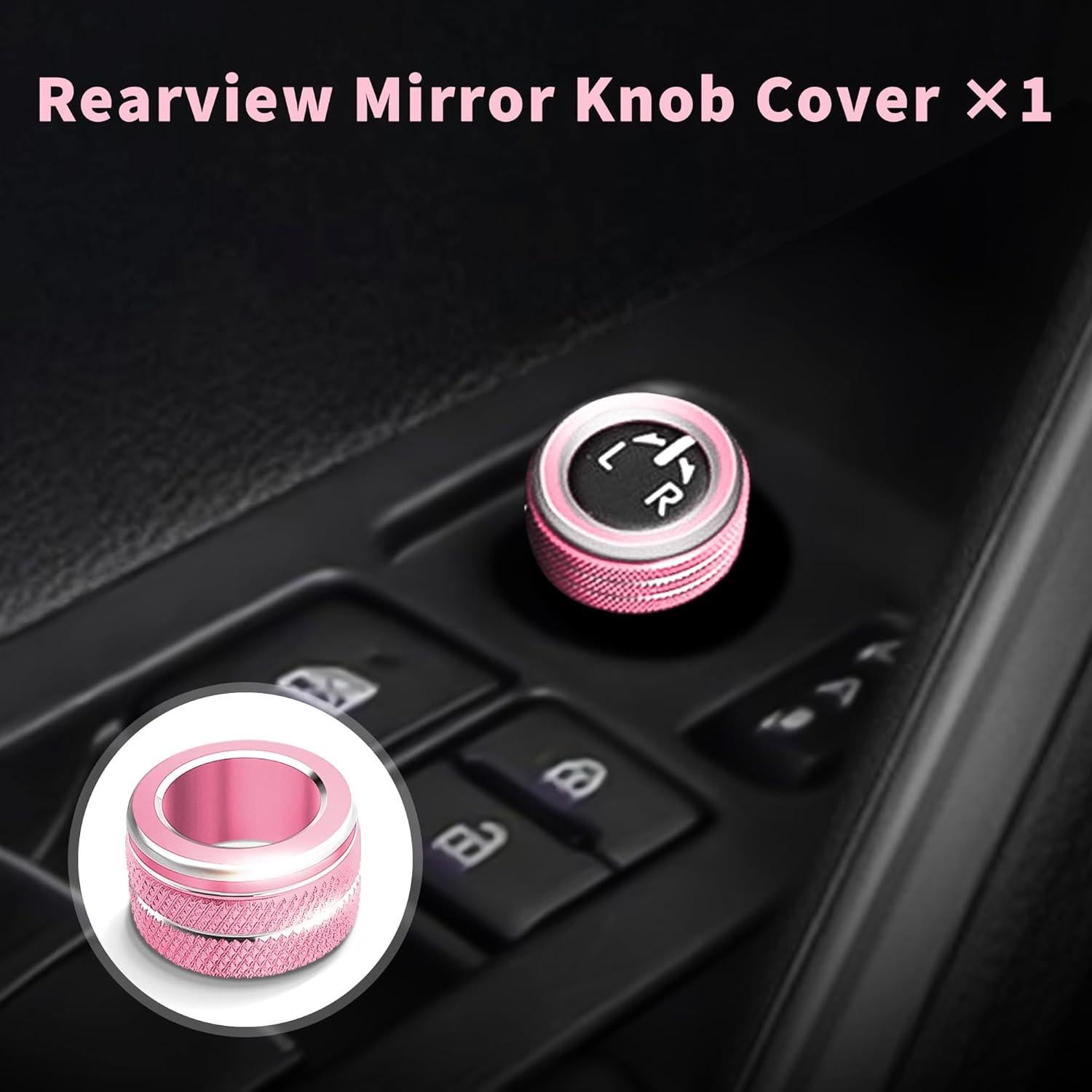 Juego de Cubiertas de Perilla de Aluminio Polodunn para Corolla 2020-2026