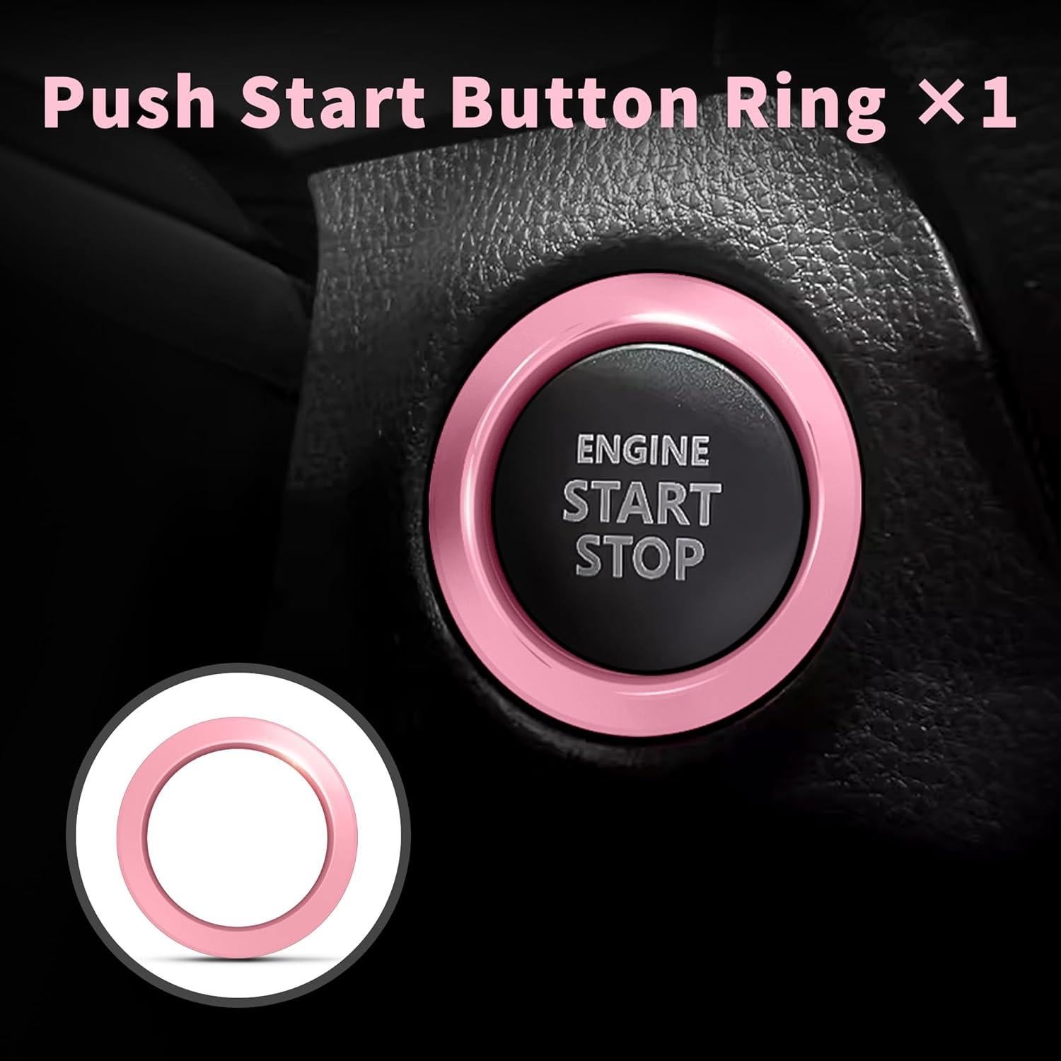 Juego de Cubiertas de Perilla de Aluminio Polodunn para Corolla 2020-2026