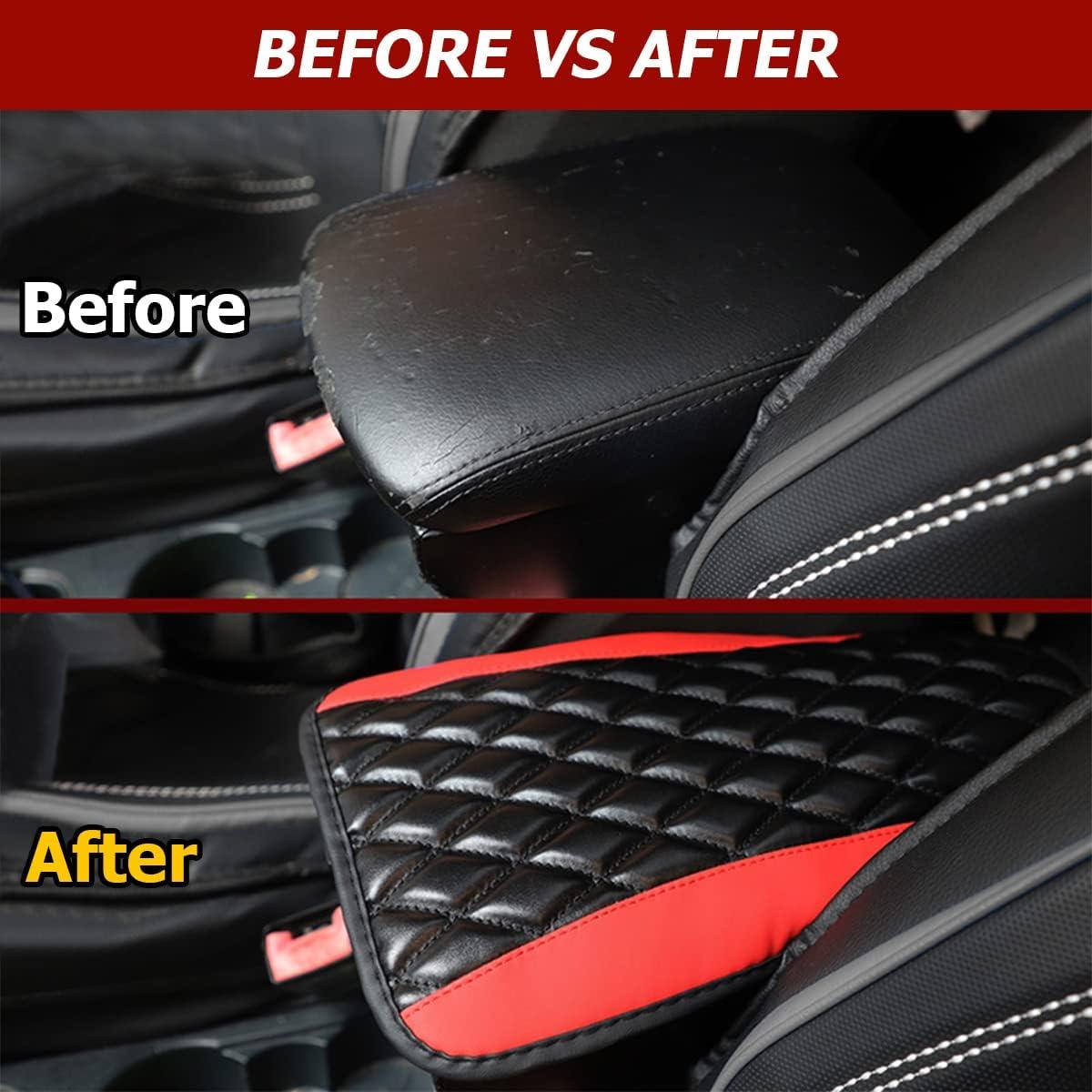 Funda de Cojín Moly Magnolia para Consola Central Automóvil Rojo