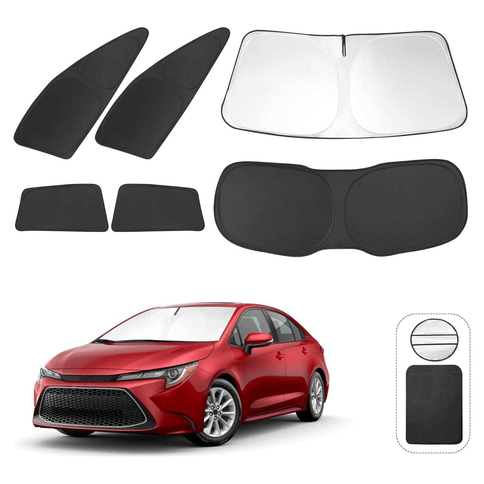 Sombrillas para Ventanas Toyota Corolla 2020-2025 6PCS